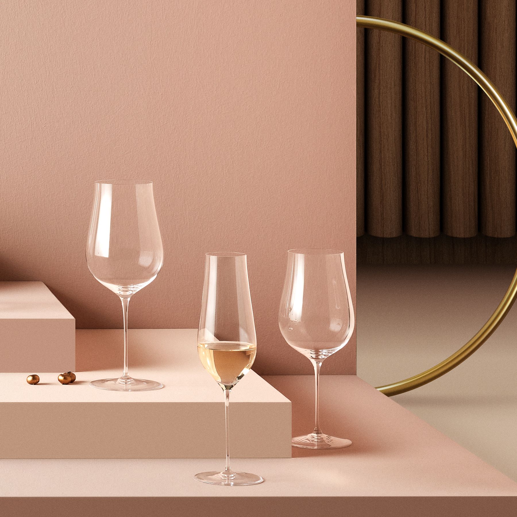 Ghost Zero Tulip White Wine Glass | Clear Crystal