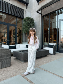 Girl | Gwen Wide Leg Pants | White
