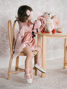 Girl | Juliette Velvet Romper