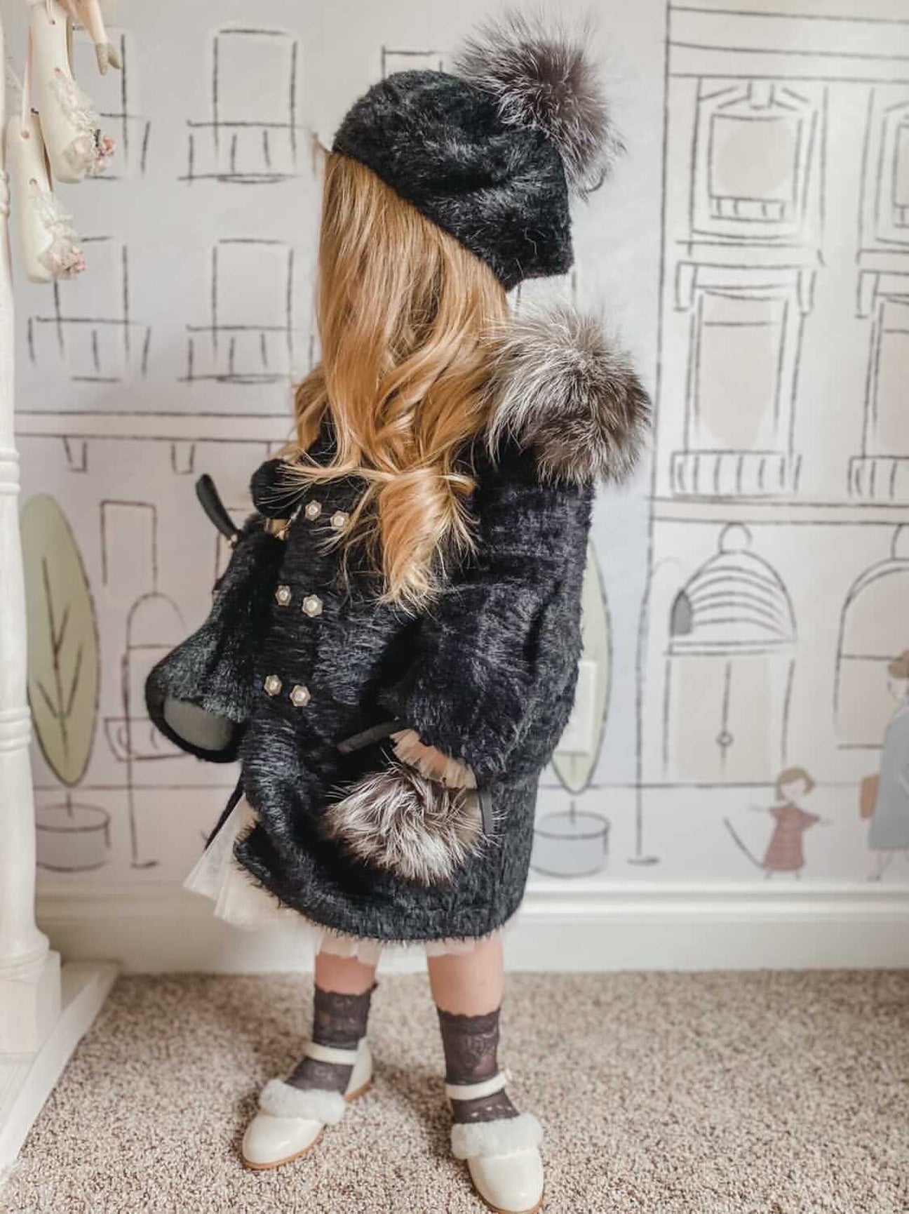 Girl | Milana Noir Sweater Coat | Black