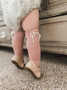 Girl | Perla Shimmer Socks | Pink