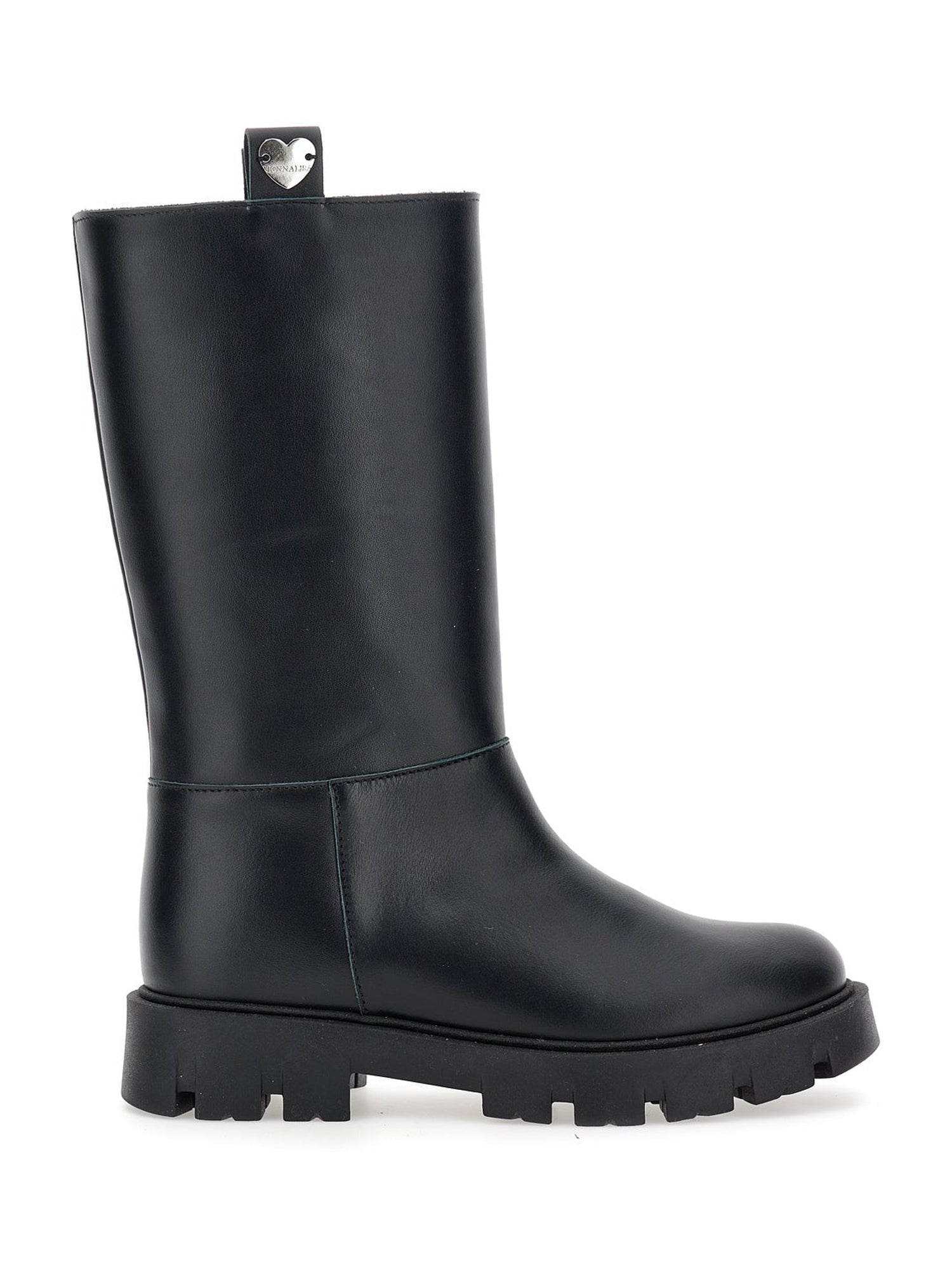 Girls | Leather Boots | Black