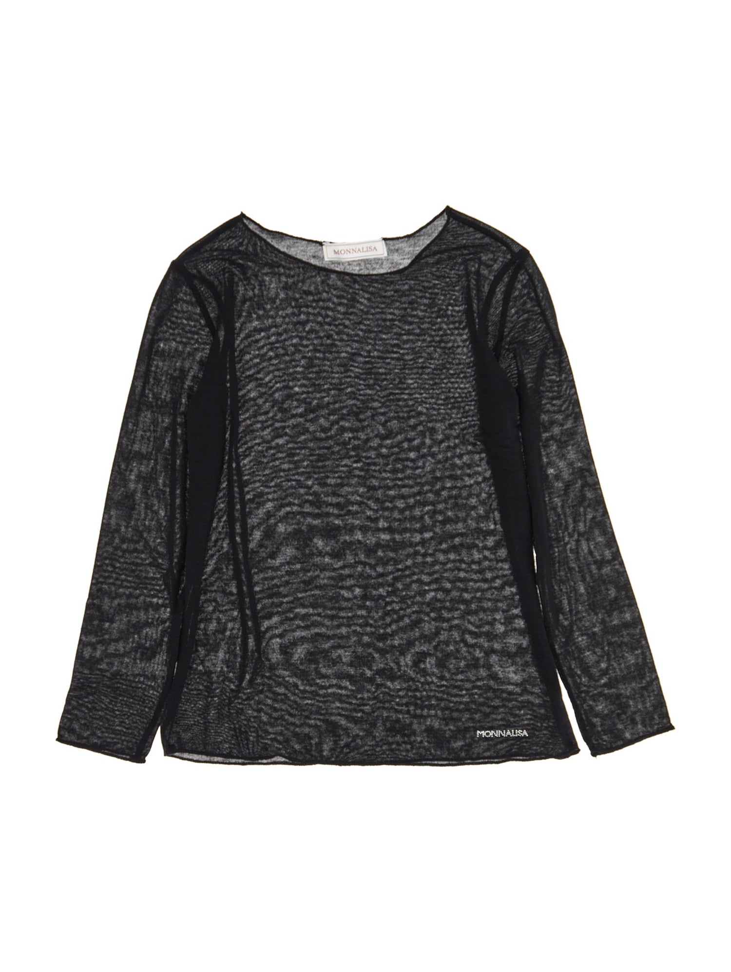Girls | Tissue Jersey T-Shirt | Black