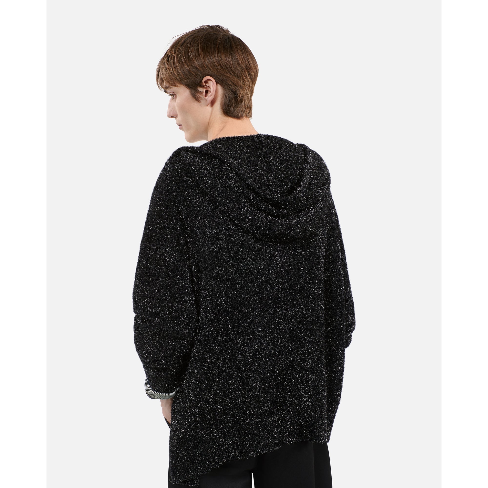 Glittery Cardigan | Men | Black