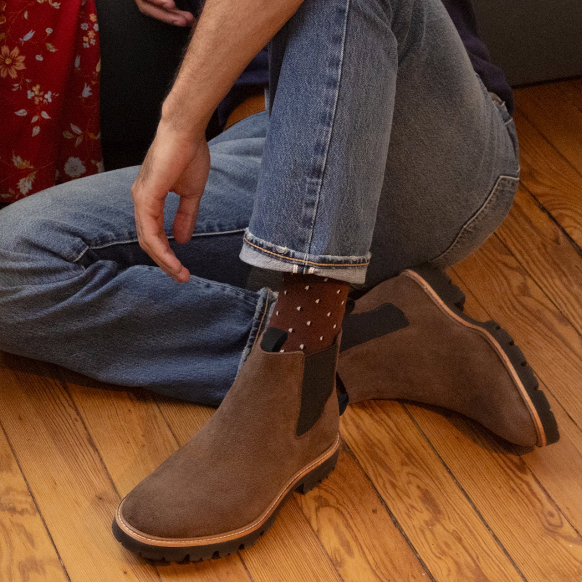 Mens | Go-To Chelsea Boot 2.0 | Umber Brown Suede