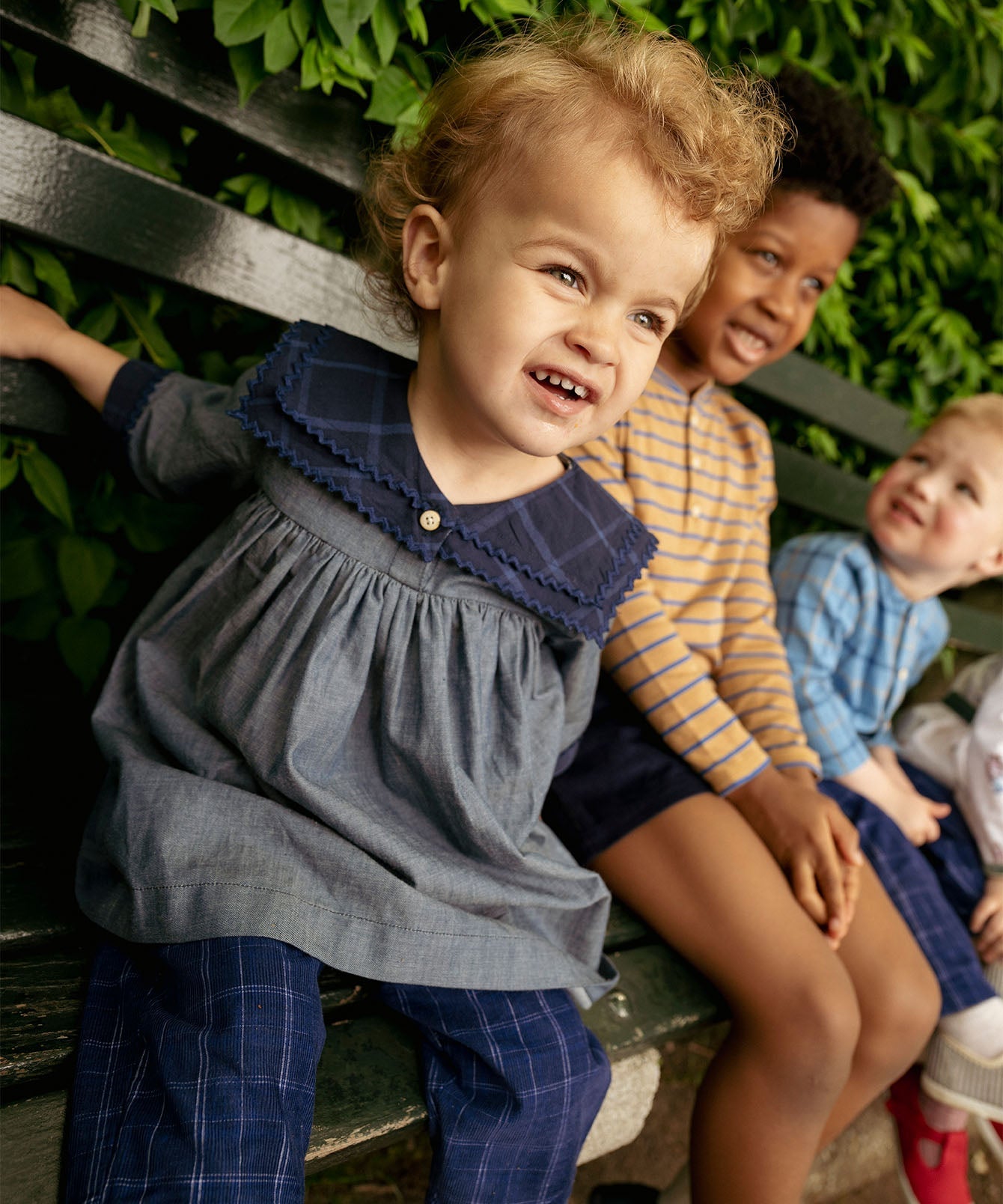 Girls | Grace Baby Dress | Blue