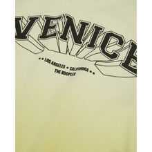 Gradient T-Shirt With Venice Serigraphy | Women | Bright Yellow