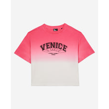 Gradient T-Shirt With Venice Serigraphy | Women | Retro Pink