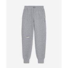 Gray Joggers With Pins | Women | Light Grey Melange