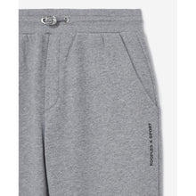 Gray Joggers With Pins | Women | Light Grey Melange