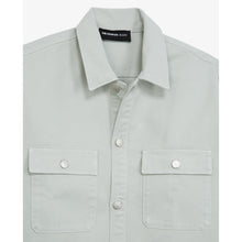 Green Denim Shirt With Pockets | Men | Mint