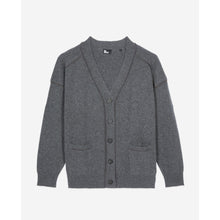 Grey Cashmere Cardigan | Women | Anthracite Melange