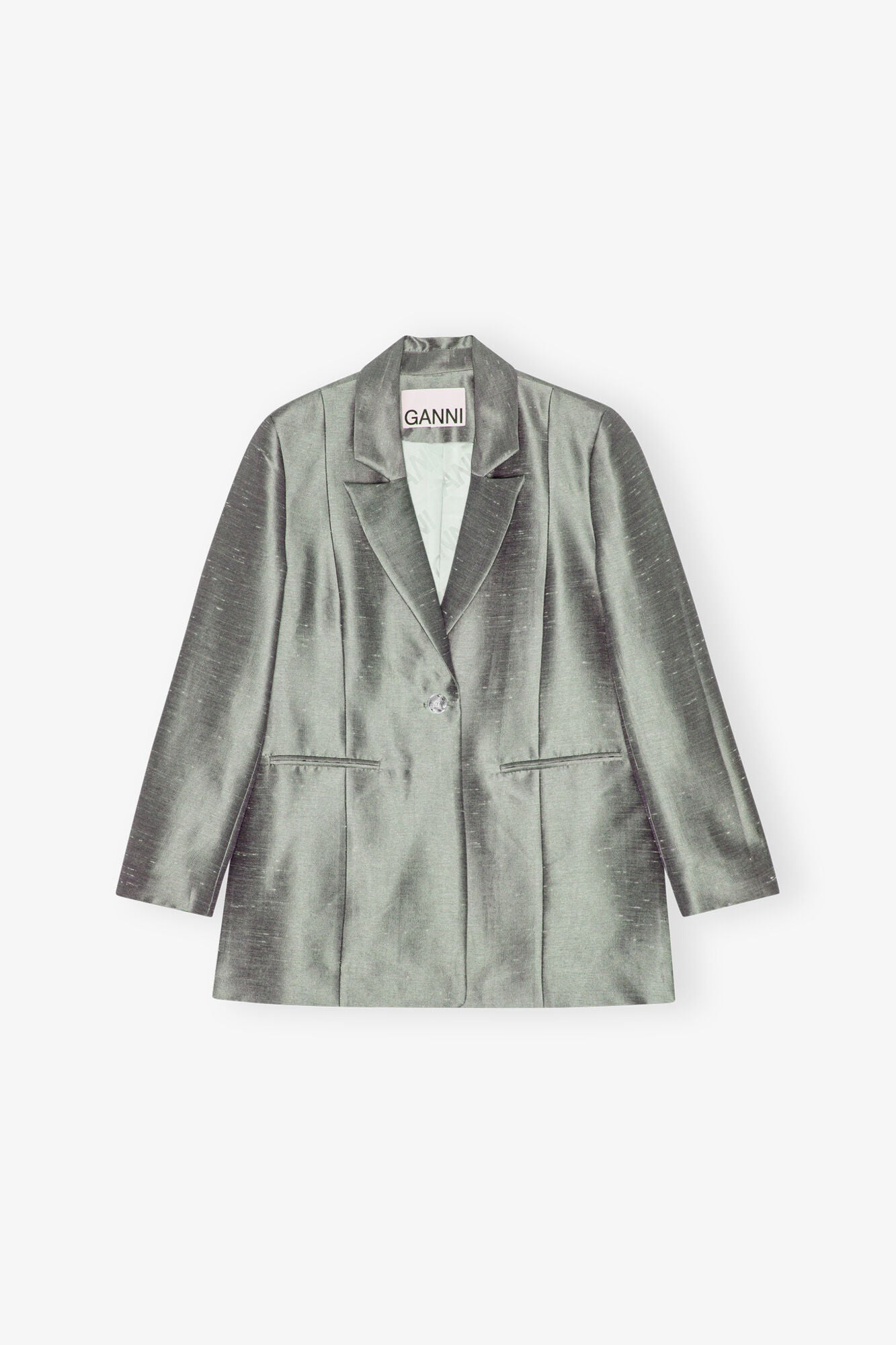Grey Suiting Blazer | Gray Quill
