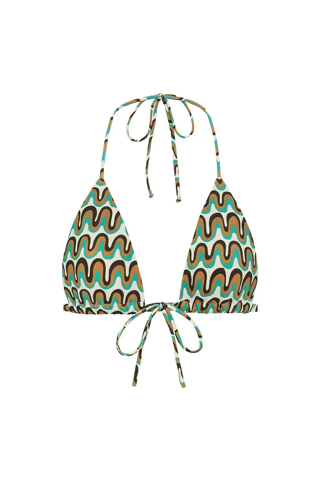 Emma Triangle Bikini Top | Groovy