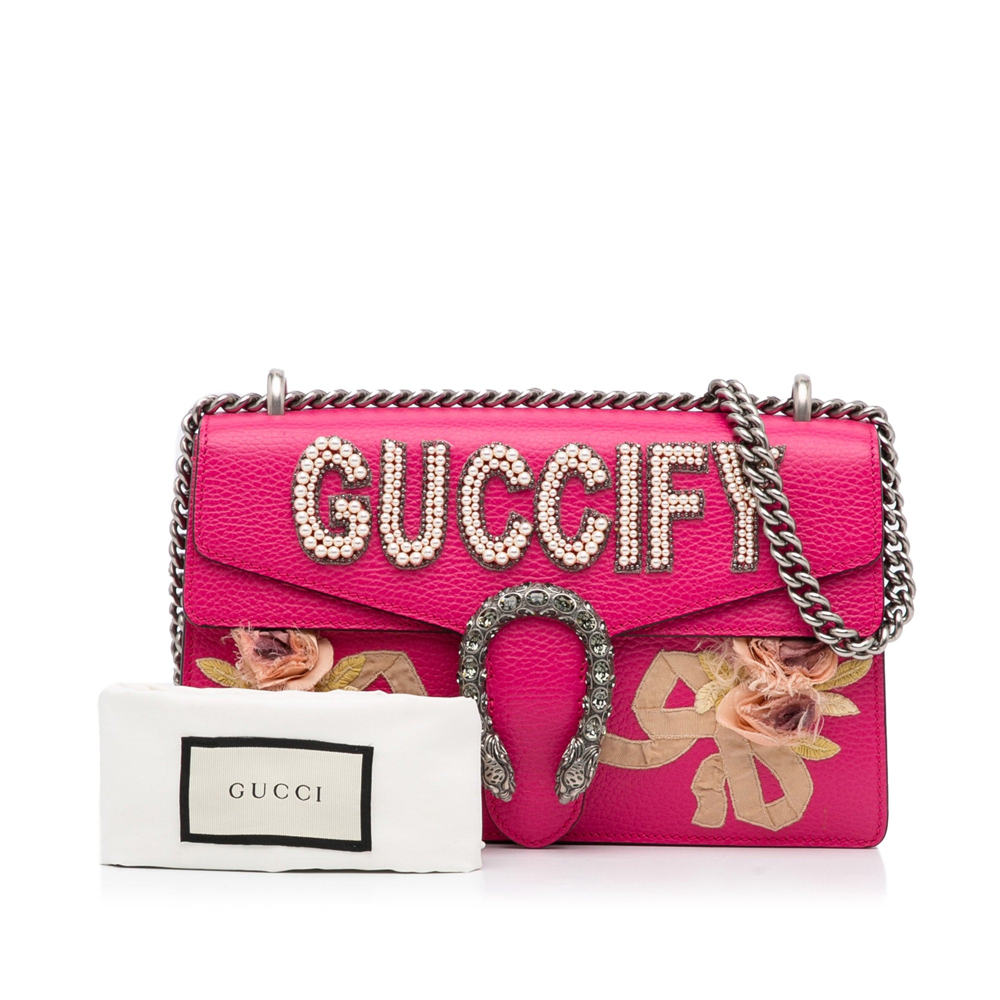 Gucci Pre-Owned Small Guccify Dionysus Shoulder Bag | Women | Pink