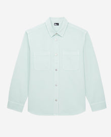 Green Denim Overshirt | Men | Ocean