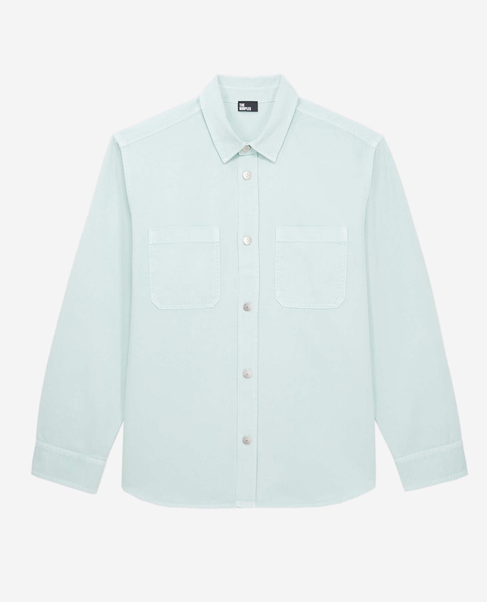 Green Denim Overshirt | Men | Ocean