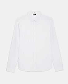 Cotton Shirt With Classic Collar | Men | White