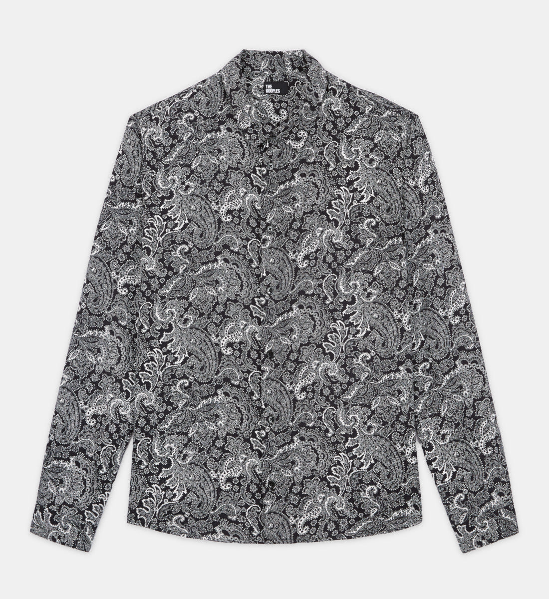 Printed Shirt | Men | Black x White