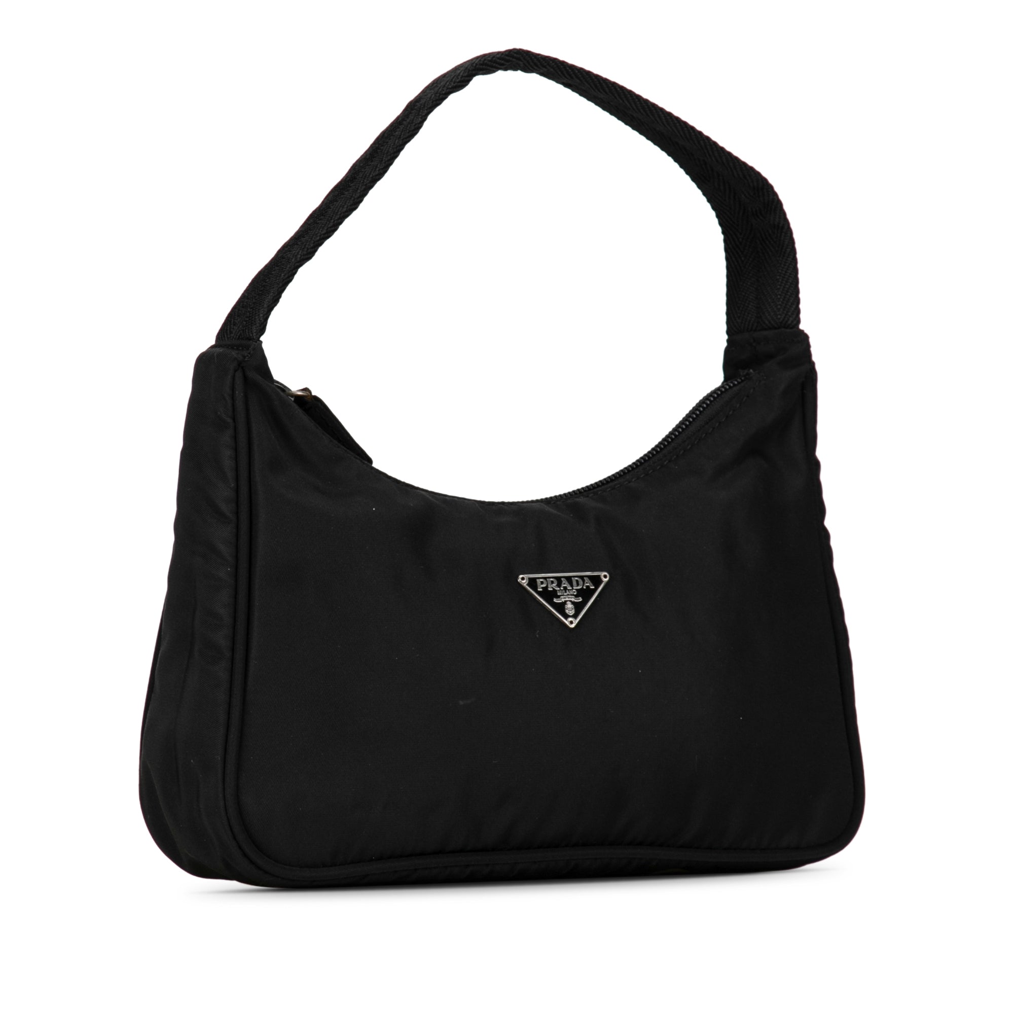 Prada Pre-Owned Tessuto Re-Edition 2000 Shoulder Bag | Women | Black