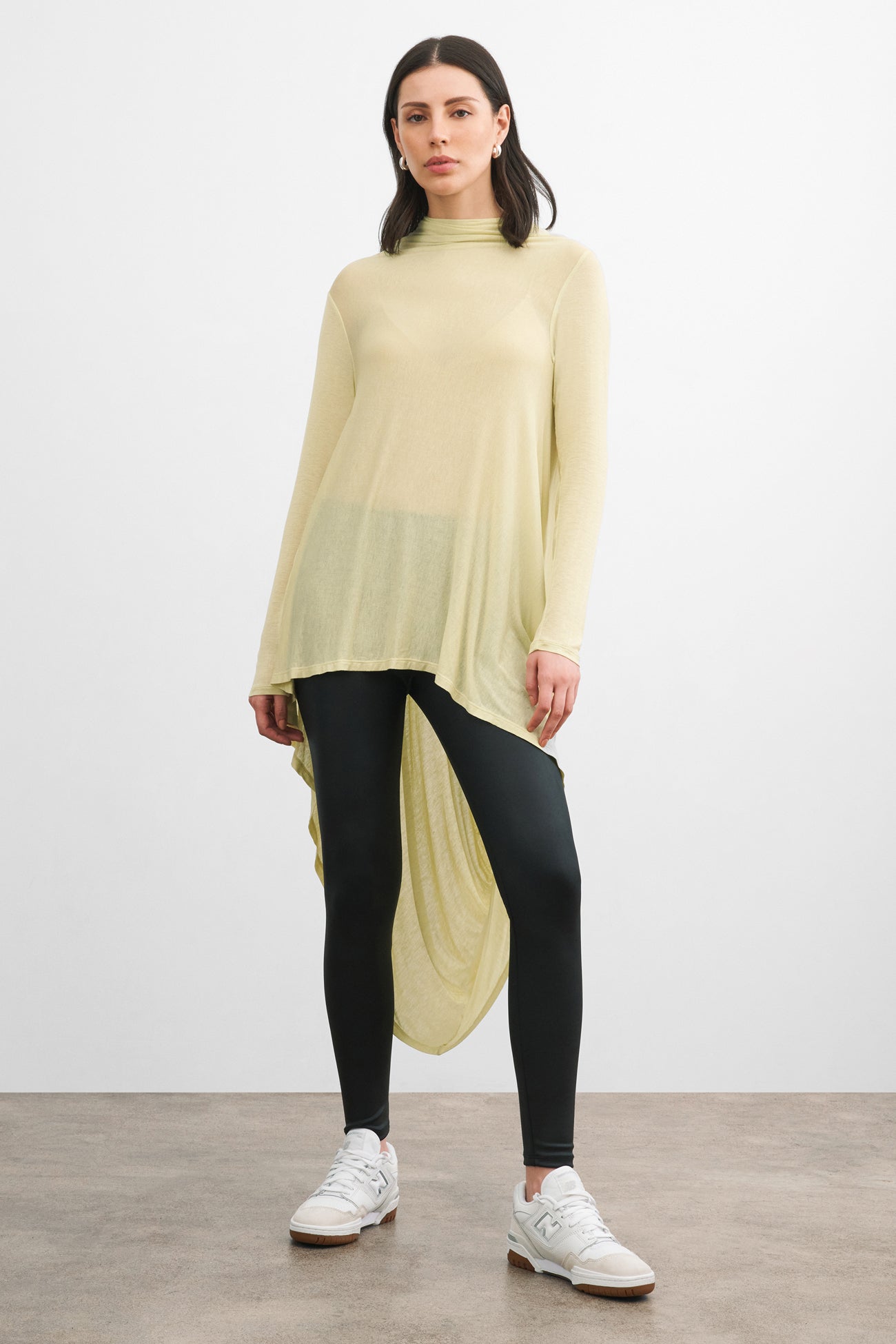 Iris Tunic | Pale Yellow