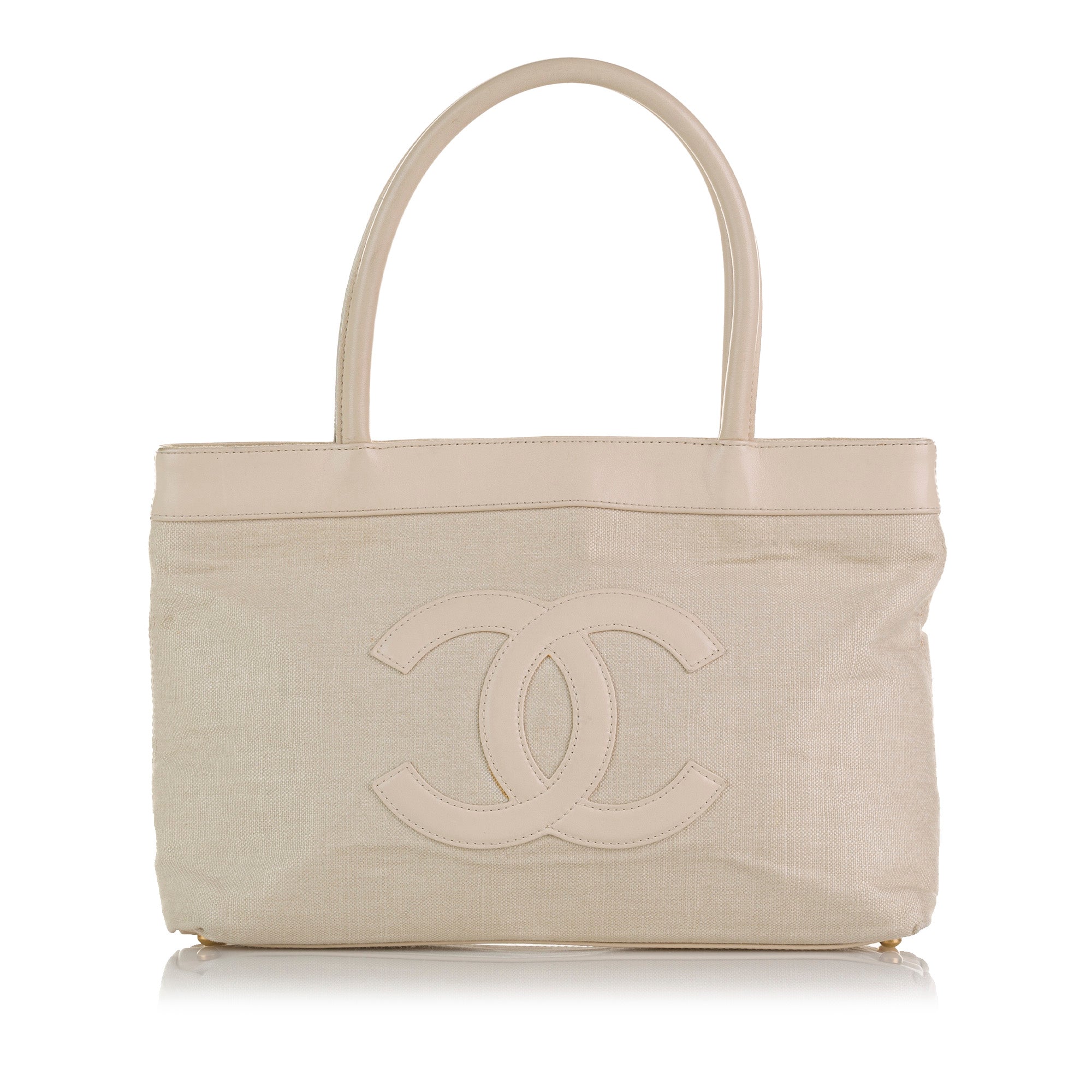 Chanel Pre-Owned CC Canvas Tote | Women | Brown x Beige