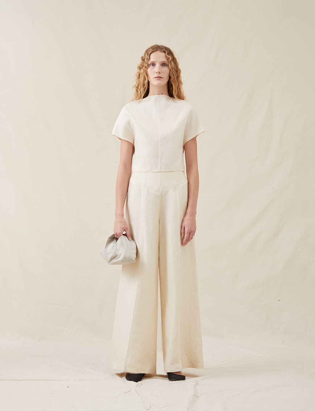 Womens | The Corset Pants | Straw