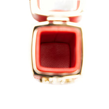 Chanel Pre-Owned CC Lambskin Squared Lipstick Case on Chain | Women | Red