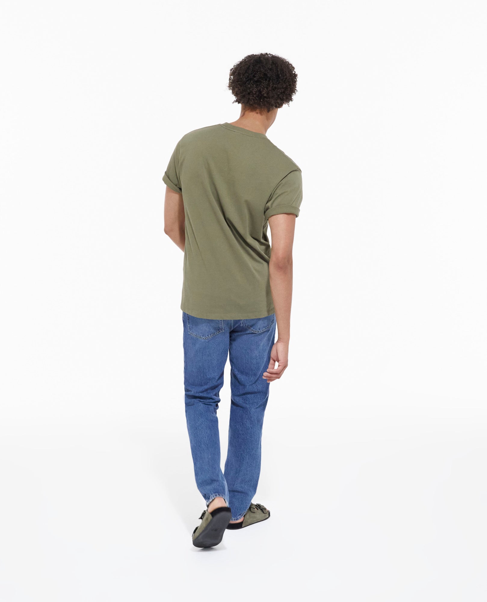 Straight-Cut Jeans | Men | Blue Denim