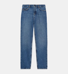 Straight-Cut Jeans | Men | Blue Denim