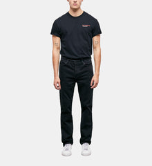 Straight-Cut Jeans | Men | Black Washed