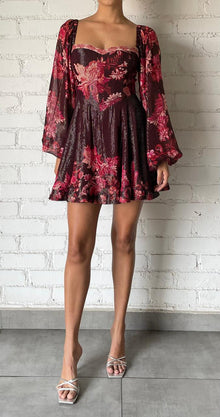 Hemant & Nandita | Aafa Mini Dress | Red