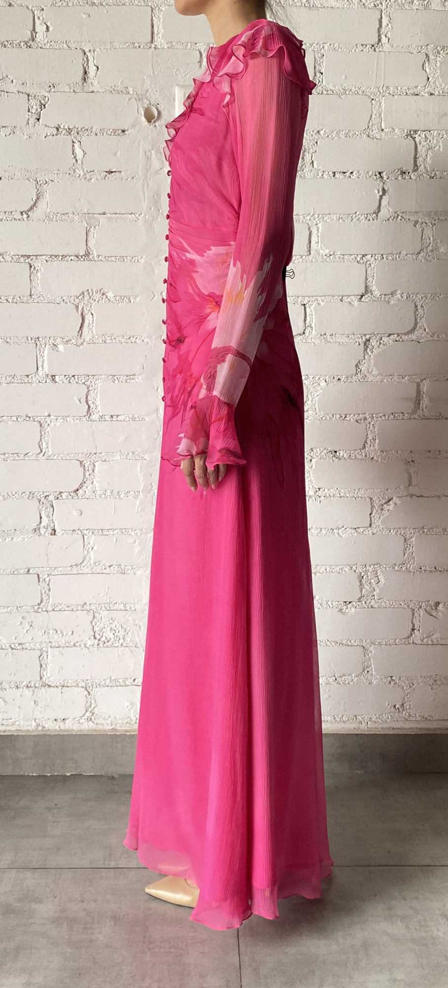 Hemant & Nandita | Abira Long Dress | Pink