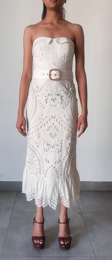 Hemant & Nandita | Aisha Midi Dress | White