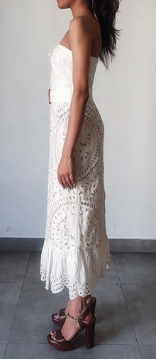 Hemant & Nandita | Aisha Midi Dress | White