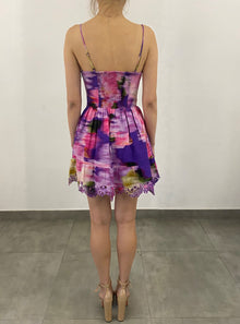 Hemant & Nandita | Anay Mul Short Dress | Multicolor
