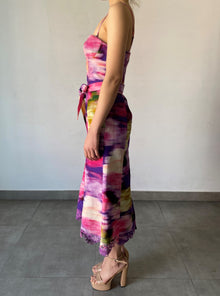 Hemant & Nandita | Anay Midi Dress | Multicolor