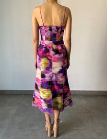 Hemant & Nandita | Anay Midi Dress | Multicolor