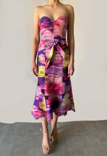 Hemant & Nandita | Anay Midi Dress | Multicolor