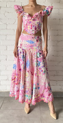 Hemant & Nandita | April Corset Top | Pink