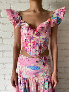 Hemant & Nandita | April Corset Top | Pink