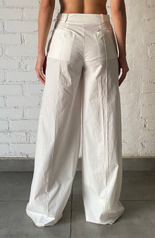 Hemant & Nandita | Ari Flared Pants | White
