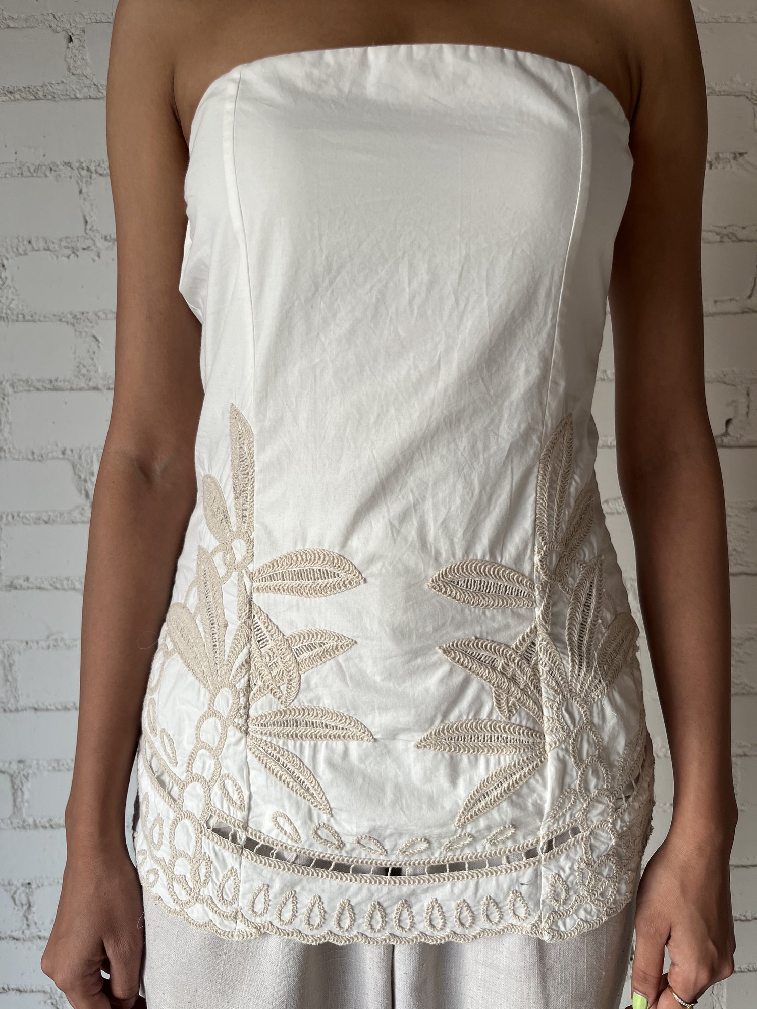 Hemant & Nandita | Ari Top | White