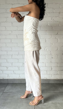 Hemant & Nandita | Ari Top | White