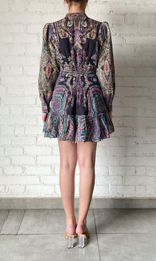 Womens | Arka Linen Cotton Short Dress | Multicolor