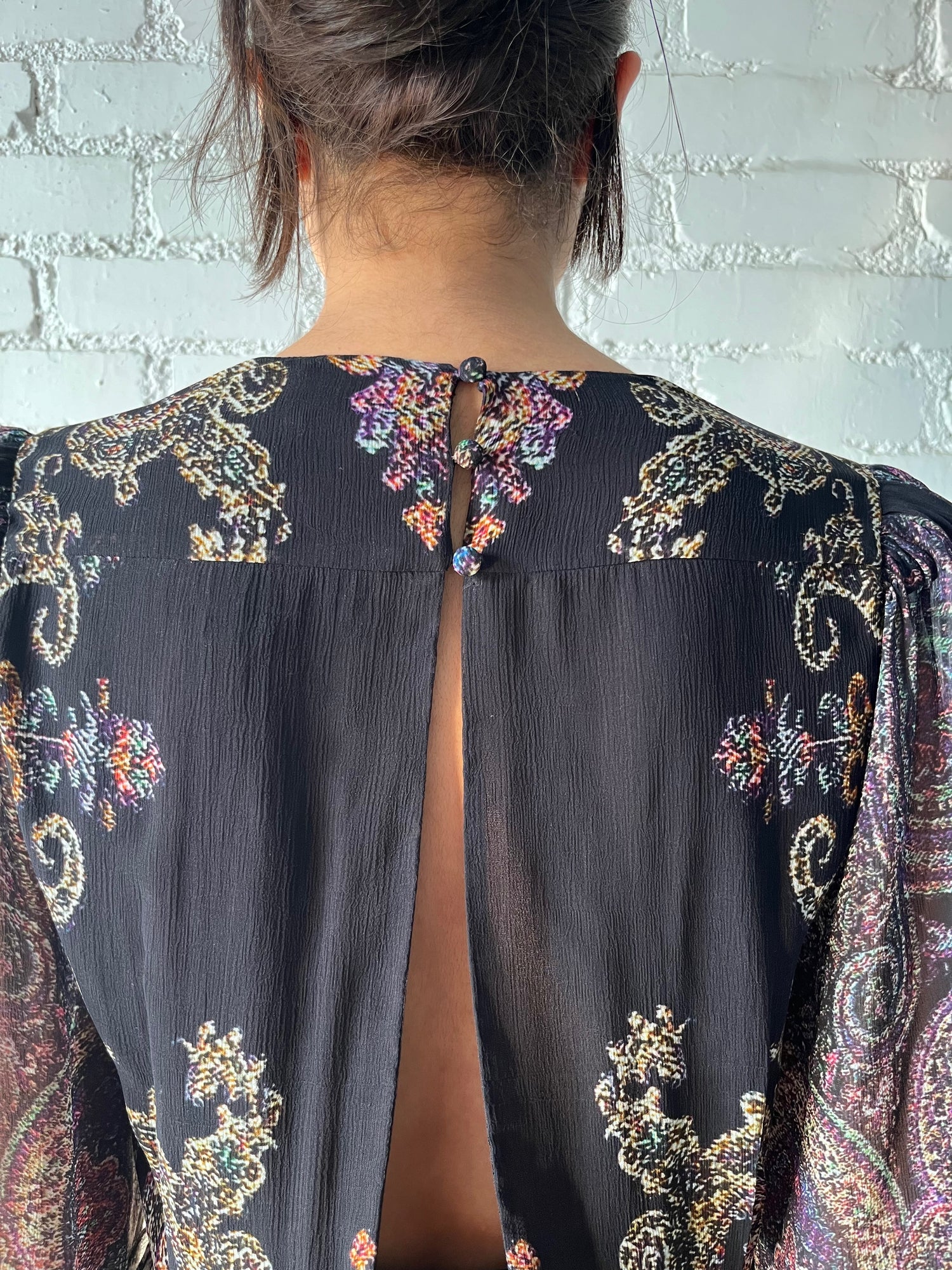 Hemant & Nandita | Arka Romper | Black Multi