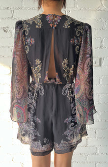 Hemant & Nandita | Arka Romper | Black Multi