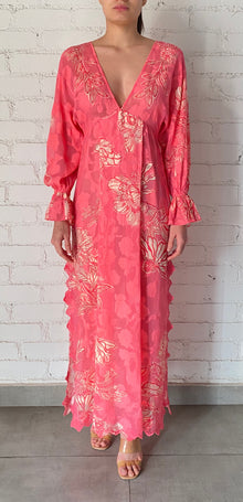 Hemant & Nandita | Asha Floral Kaftan | Pink