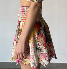 Hemant & Nandita | Short Skirt | Pink Multi