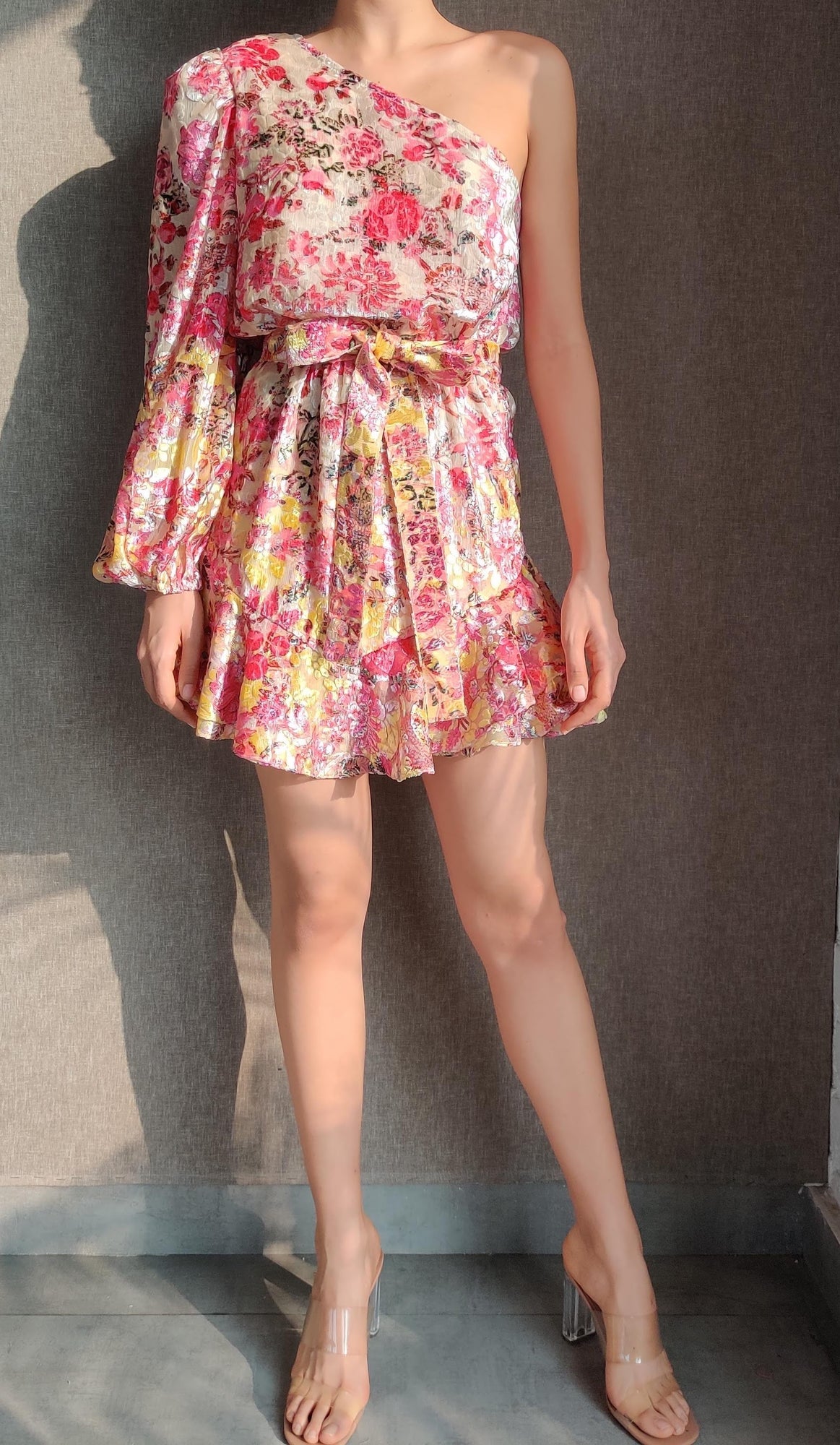 Hemant & Nandita | Dhea Short Dress | Multicolor